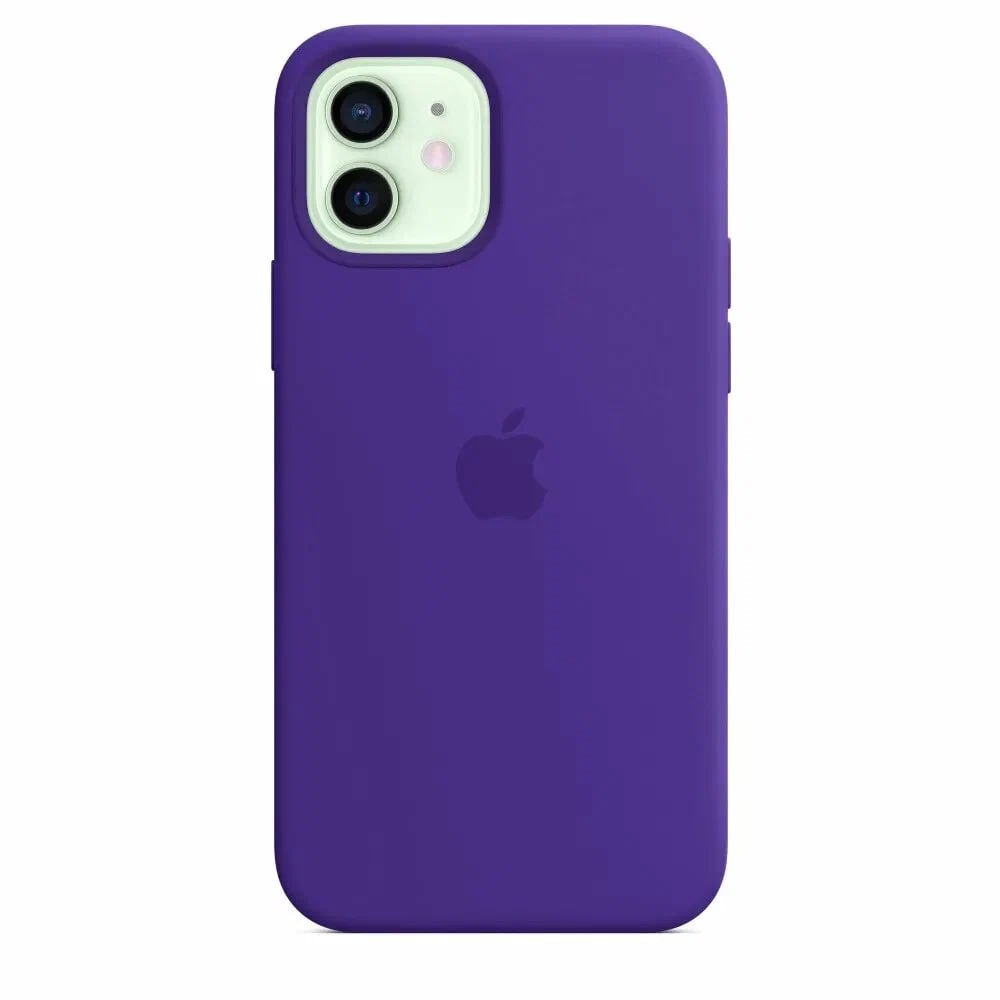 Чехол силиконовый IPhone 12/ 12 pro + magsafe: Amethyst Чехол силиконовый IPhone 12/ 12 pro + magsafe: Amethyst