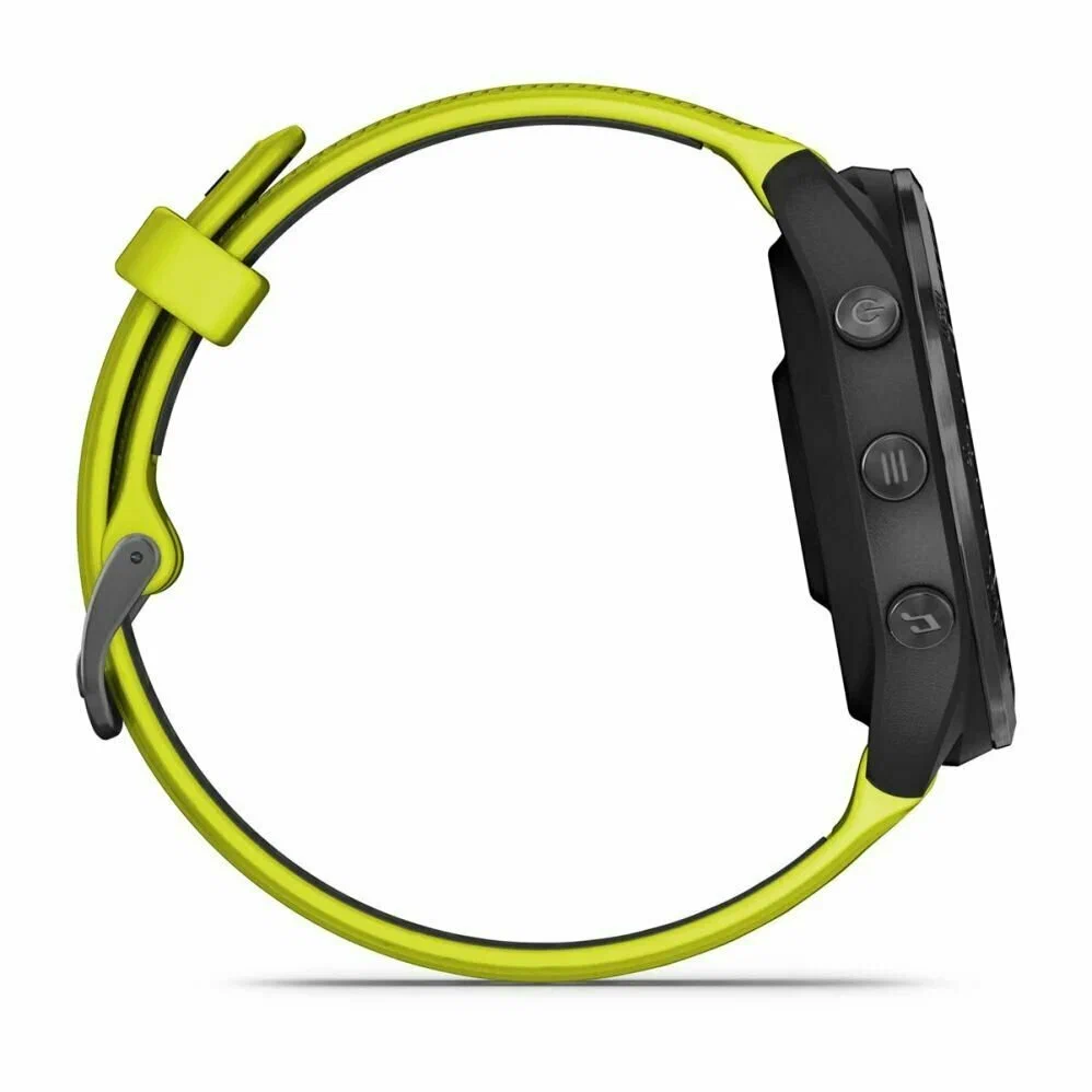Garmin Forerunner 965 Carbon Grey  Amp Yellow/Black Silicone Band 010-02809-12