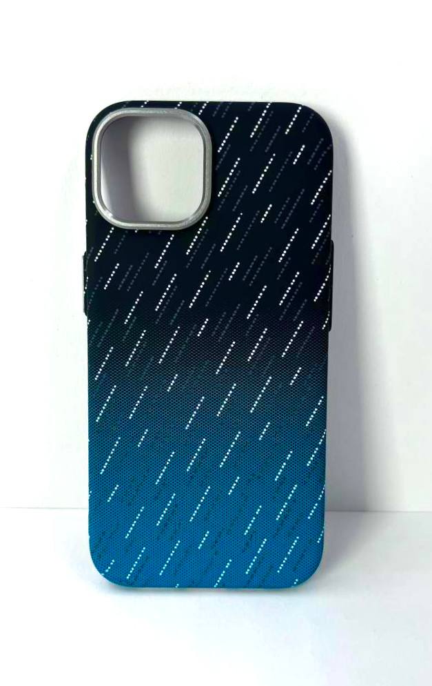 Чехол iPhone 16 Mosbros Magsafe Градиент синий Чехол iPhone 16 Mosbros Magsafe Градиент синий