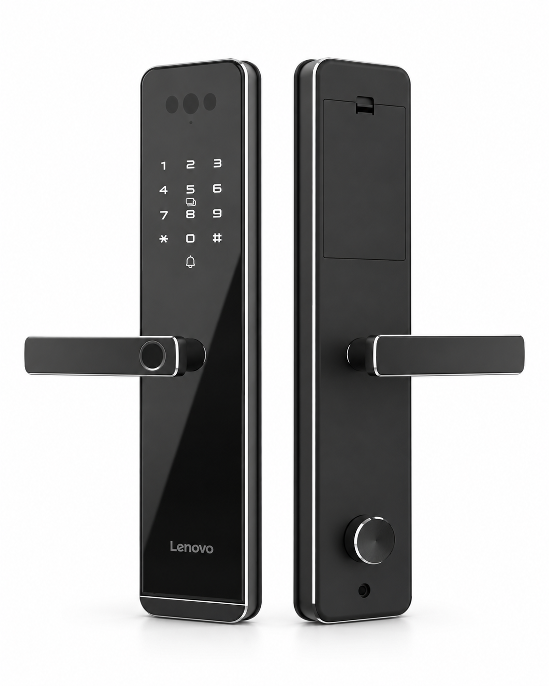 Умный замок Lenovo E6 Pro Black (чёрный) Умный замок Lenovo E6 Pro Black (чёрный)