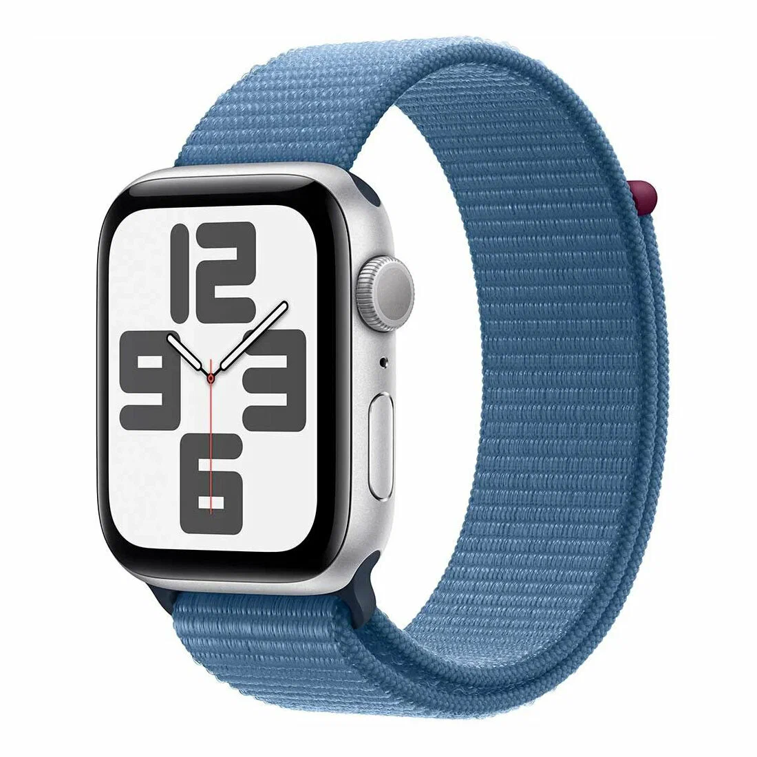 Apple Watch SE 2 (2023) GPS 40mm Silver Aluminum Case with Winter Blue Sport Loop Apple Watch SE 2 (2023) GPS 40mm Silver Aluminum Case with Winter Blue Sport Loop