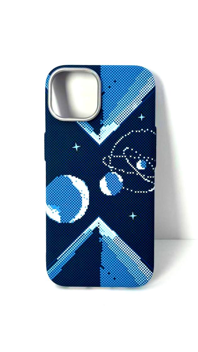 Чехол iPhone 15 Mosbros Magsafe Космос Чехол iPhone 15 Mosbros Magsafe Космос