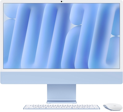 Apple iMac 24″ M4 10CPU/10GPU Nano-texture 32GB/1TB, Blue (синий)