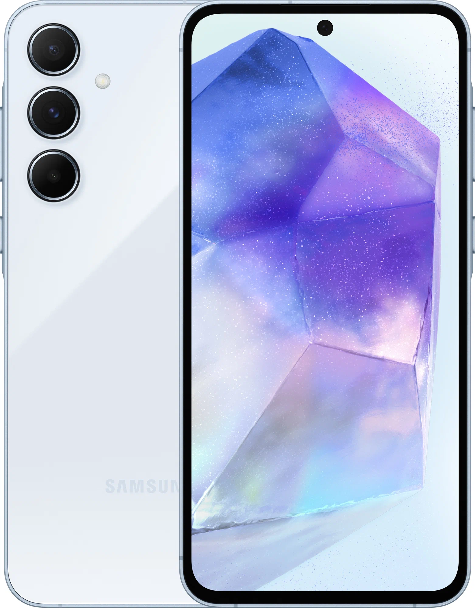 Samsung Galaxy A55 12/256 Гб, голубой (IceBlue)