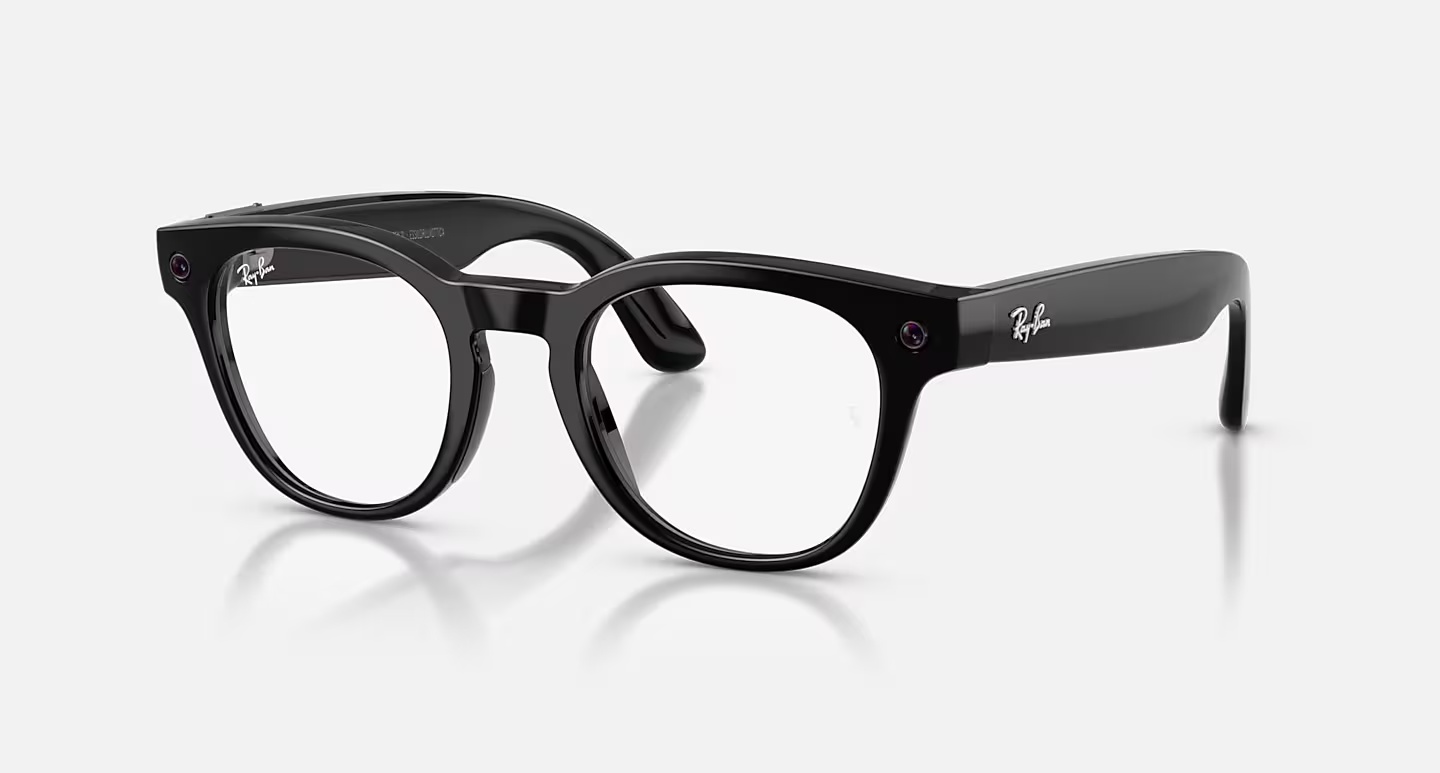 Умные очки Ray-Ban Meta Scriber Optics Gen 2 150–49 Demo Lens Shiny Black (чёрные)