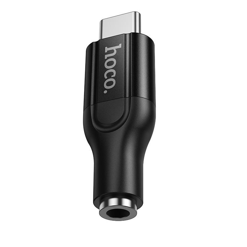 Аудиопереходник Hoco UPA35 Mia USB-C → 3,5 мм, чёрный