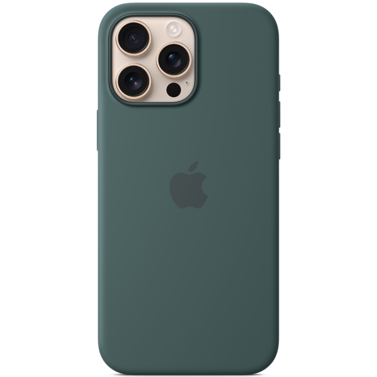 Чехол iPhone 16 Pro Max Silicone Case with MagSafe - Lake Green (MA7V4) Чехол iPhone 16 Pro Max Silicone Case with MagSafe - Lake Green (MA7V4)