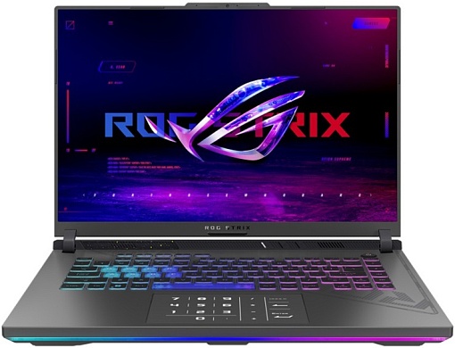 Asus ROG Strix G16 G614PR-RV027, 16" (AMD Ryzen 9 8940HX, NVIDIA GeForce RTX 5070 Ti) 16ГБ, 1ТБ SSD, noOS, черный