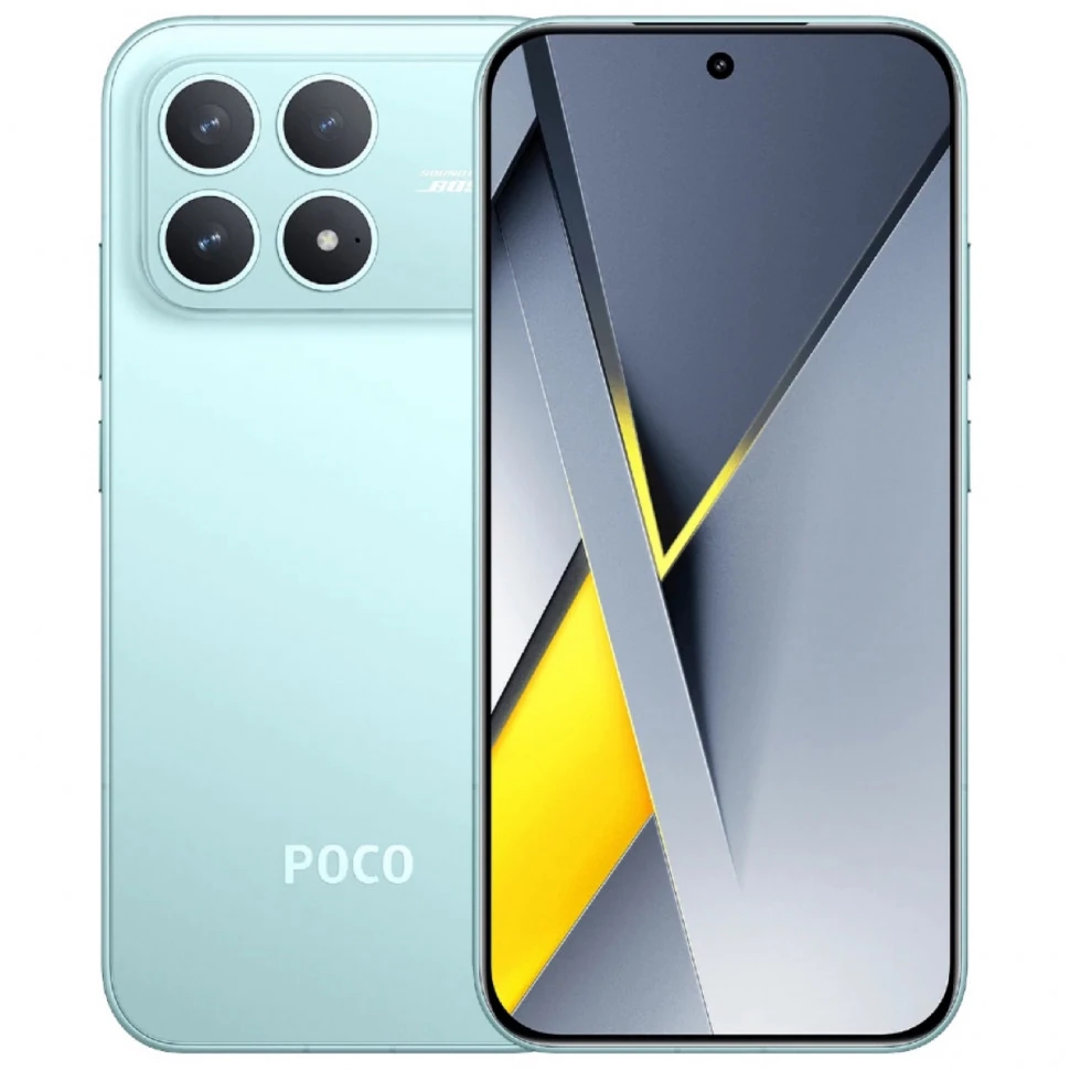 Xiaomi POCO F8 Pro 12/512 ГБ, голубой