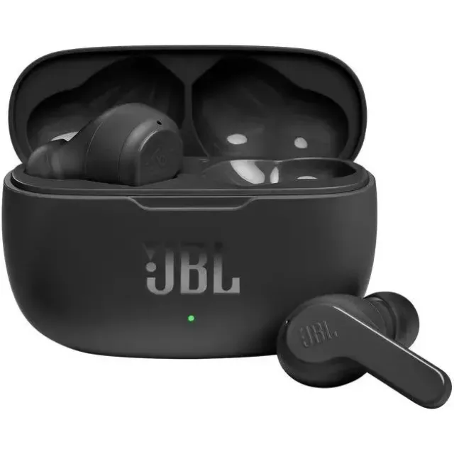 Наушники беспроводные JBL Wave 200 Black (чёрные) Наушники беспроводные JBL Wave 200 Black (чёрные)