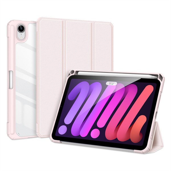 Чехол DUX DUCIS Toby для iPad mini 6/7 Pink (розовый) Чехол DUX DUCIS Toby для iPad mini 6/7 Pink (розовый)