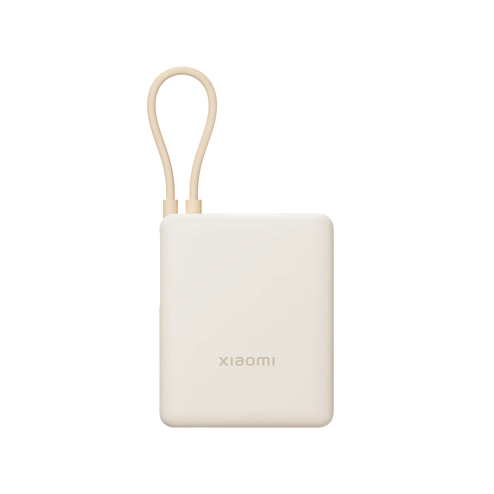 Внешний аккумулятор Xiaomi Power Bank 10000 мА·ч 33 Вт со встроенным кабелем USB-C, белый (BHR9360CN)