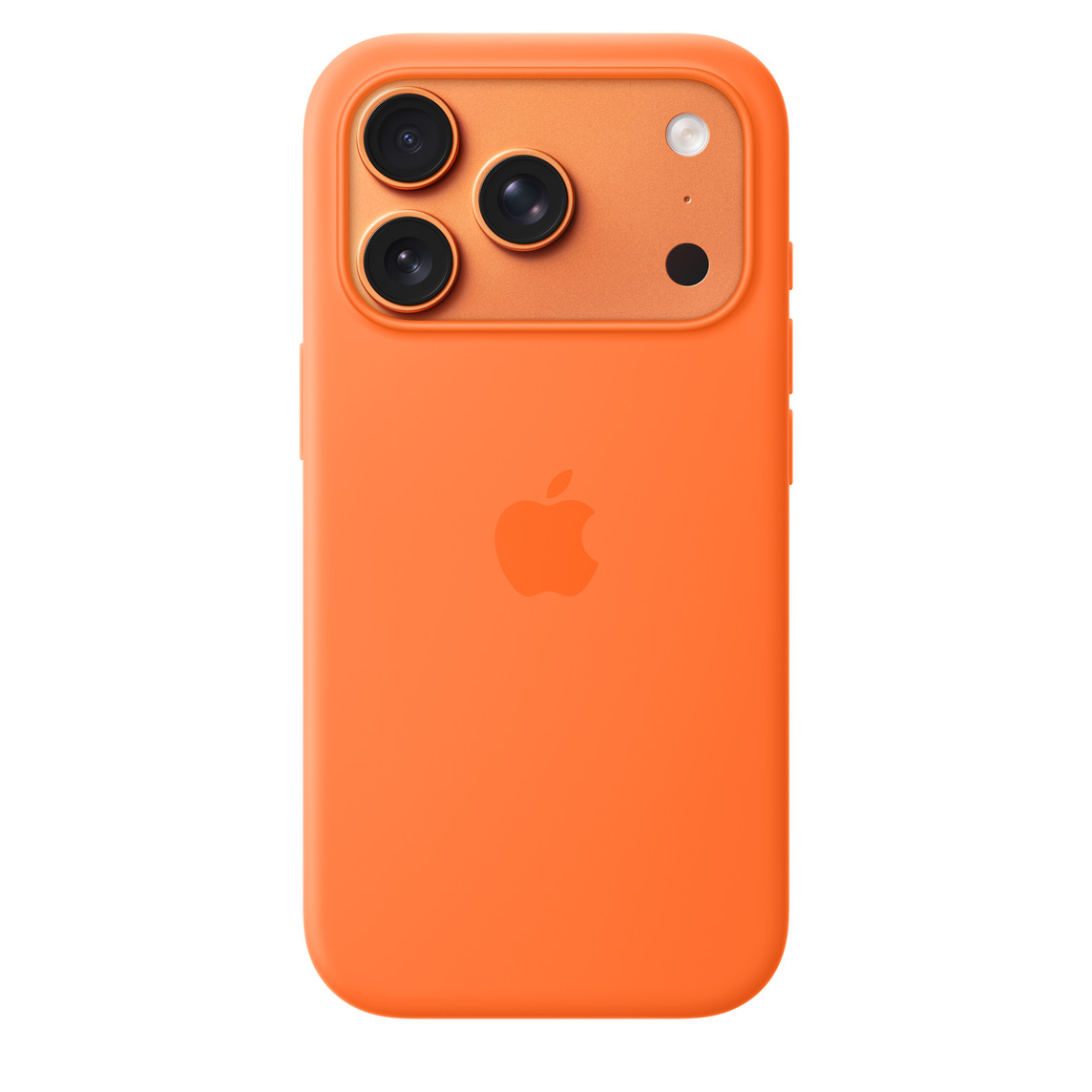 Чехол iPhone 17 Pro / 18 Pro Silicone Case with MagSafe - Orange (MGFE4)