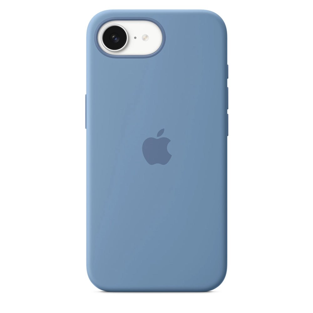 Чехол силиконовый IPhone 16e Winter Blue Чехол силиконовый IPhone 16e Winter Blue