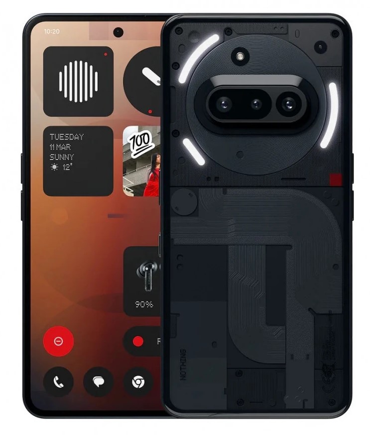 Nothing Phone (3a) 8/128GB, черный Nothing Phone (3a) 8/128GB, черный