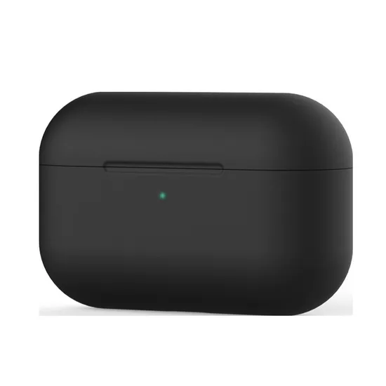 Чехол Silicone Case для AirPods 3, чёрный