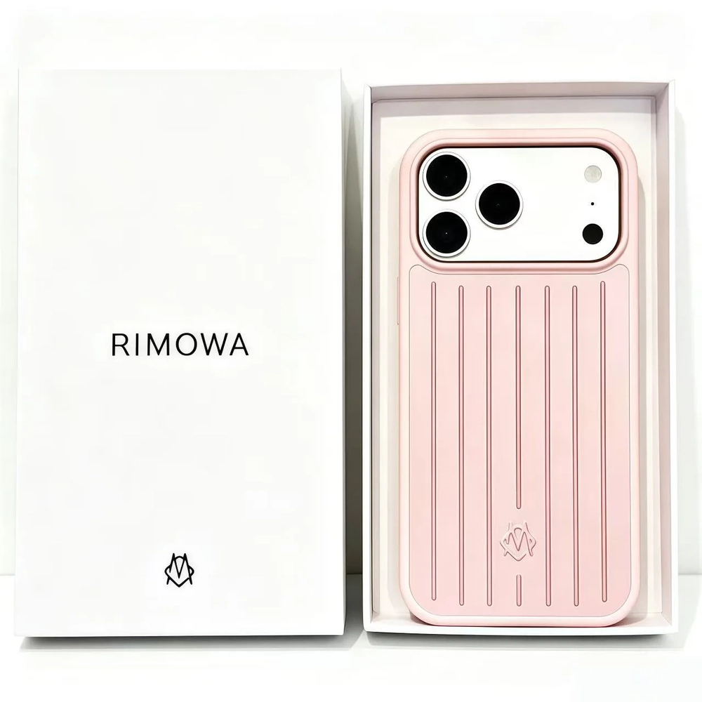 Чехол Rimowa для iPhone 17 Pro Max Розовый Чехол Rimowa для iPhone 17 Pro Max Розовый