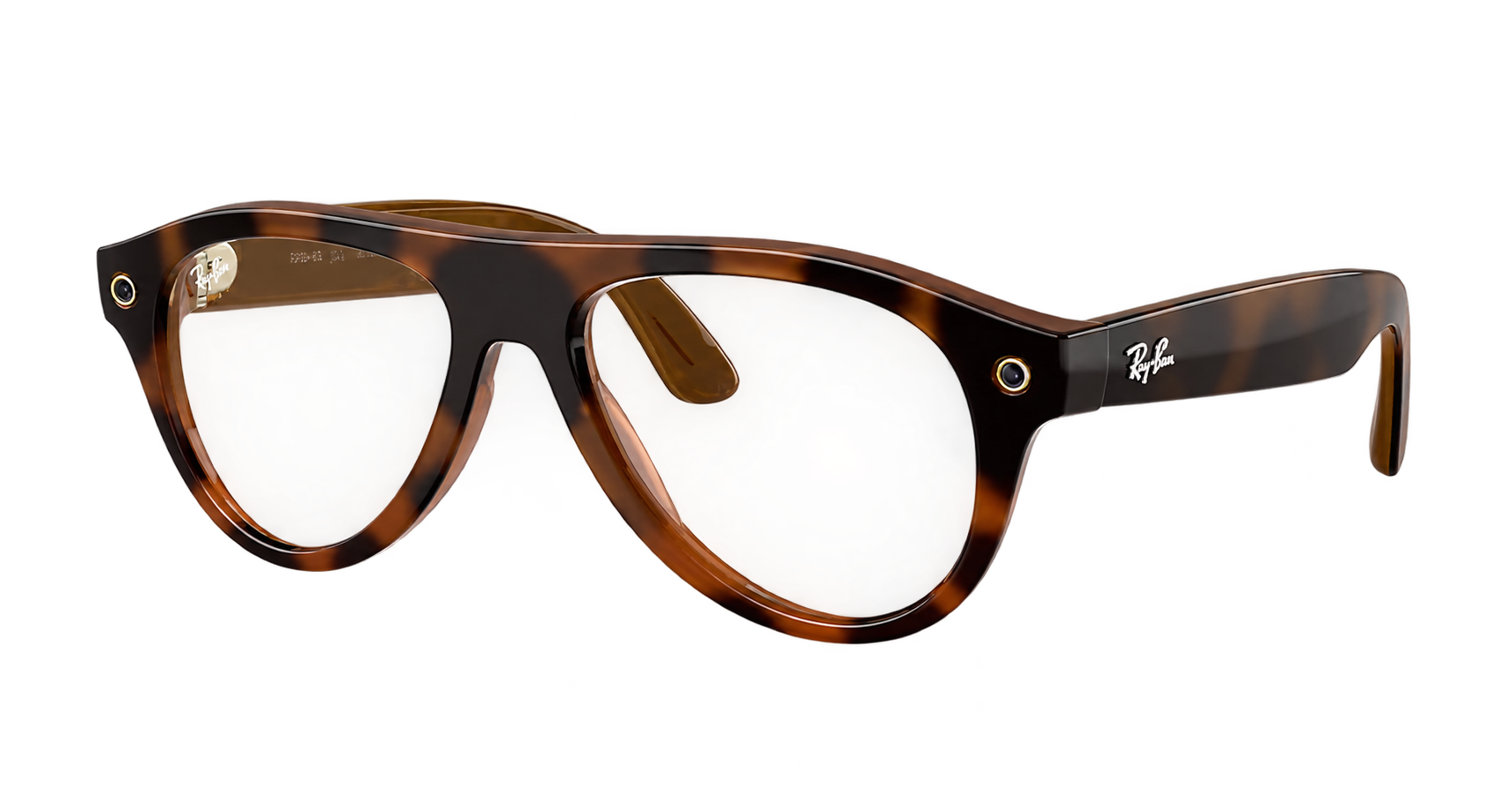 Умные очки Ray-Ban Meta Aviator Gen 3 RW4016 Transitions Brown Polished Havana (черепаховые)