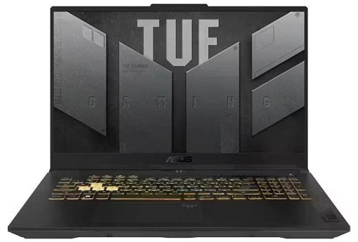 Asus TUF Gaming F17 FX707VJB-HX099 17.3" (Intel Core i5 210H, NVIDIA GeForce RTX 3050) 16ГБ, 512ГБ SSD, noOS, серый (90NR0MY5-M003P0)