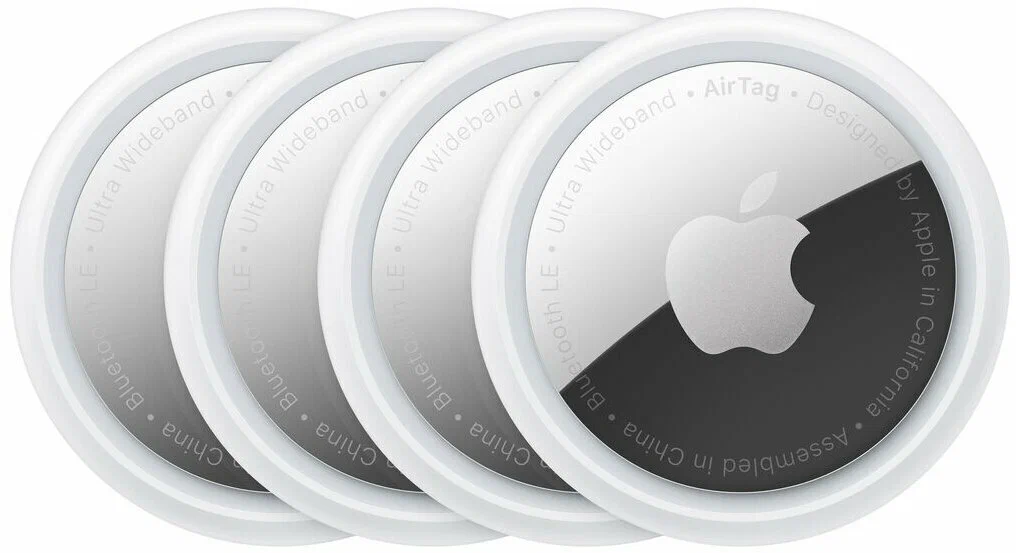 Apple AirTag (2026) 4 pack, белый/серебристый (MFEA4) Apple AirTag (2026) 4 pack, белый/серебристый (MFEA4)