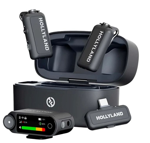 Hollyland Lark MAX 2 Combo, черный Hollyland Lark MAX 2 Combo, черный