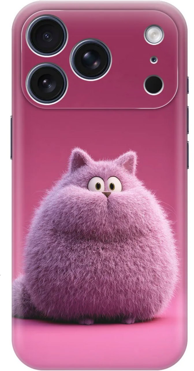 Чехол на iPhone 17 Pro (PROCats) Розовый Чехол на iPhone 17 Pro (PROCats) Розовый