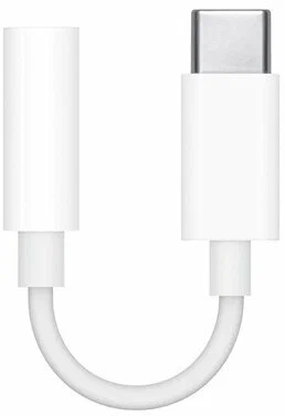 Адаптер Apple USB-C для наушников с разъёмом 3,5 мм - MU7EZ Адаптер Apple USB-C для наушников с разъёмом 3,5 мм - MU7EZ