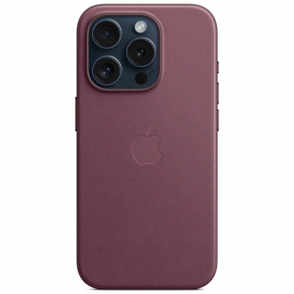 Чехол iPhone 15 Pro FineWoven Case with MagSafe - Mulberry (MT4L3) Чехол iPhone 15 Pro FineWoven Case with MagSafe - Mulberry (MT4L3)