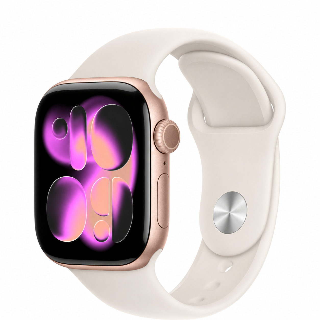 Apple Watch Series 11 46mm Rose Gold, Sport Band S/M Apple Watch Series 11 46mm Rose Gold, Sport Band S/M
