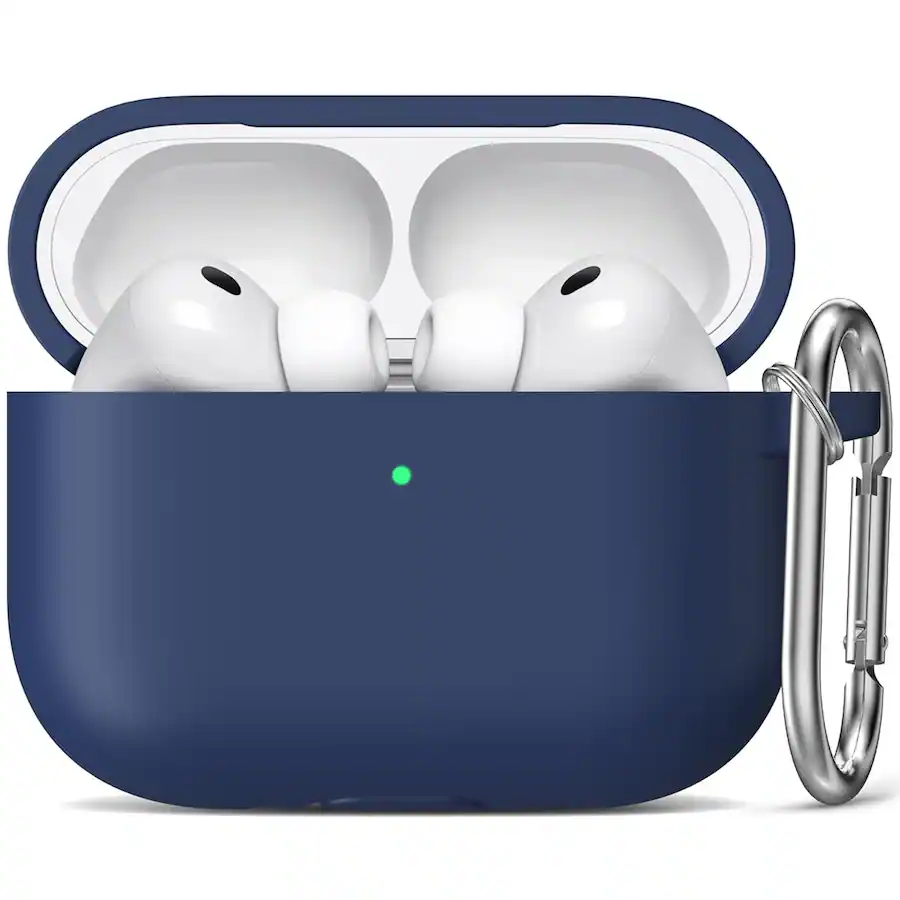 Чехол Silicone Case для AirPods Pro 3, тёмно-синий