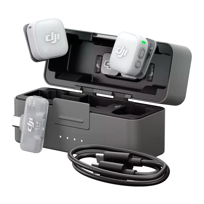 Беспроводной микрофон DJI Mic Mini 2 (1 TX + 1 Mobile RX + Charging Case), черный Беспроводной микрофон DJI Mic Mini 2 (1 TX + 1 Mobile RX + Charging Case), черный