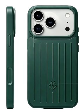 Чехол Rimowa для iPhone 17 Pro Зеленый Чехол Rimowa для iPhone 17 Pro Зеленый