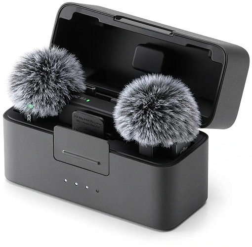 Беспроводной микрофон DJI Mic Mini (2 TX + 1 Mobile RX + Charging Case), серый Беспроводной микрофон DJI Mic Mini (2 TX + 1 Mobile RX + Charging Case), серый
