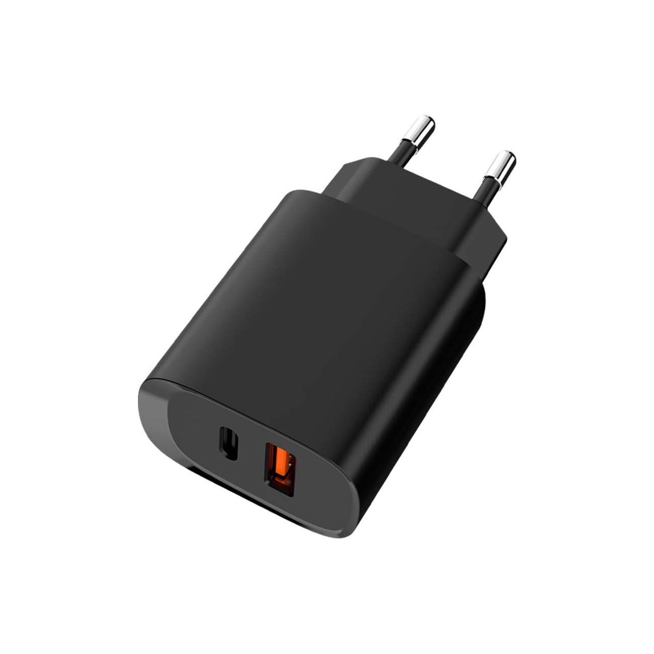 Сетевое зарядное устройство TFN, Type-c, USB/Black (20 ВТ) Сетевое зарядное устройство TFN, Type-c, USB/Black (20 ВТ)