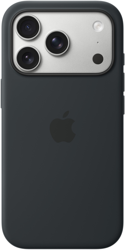 Чехол iPhone 17 Pro Silicone Case with MagSafe - Black (MGFK4) Чехол iPhone 17 Pro Silicone Case with MagSafe - Black (MGFK4)