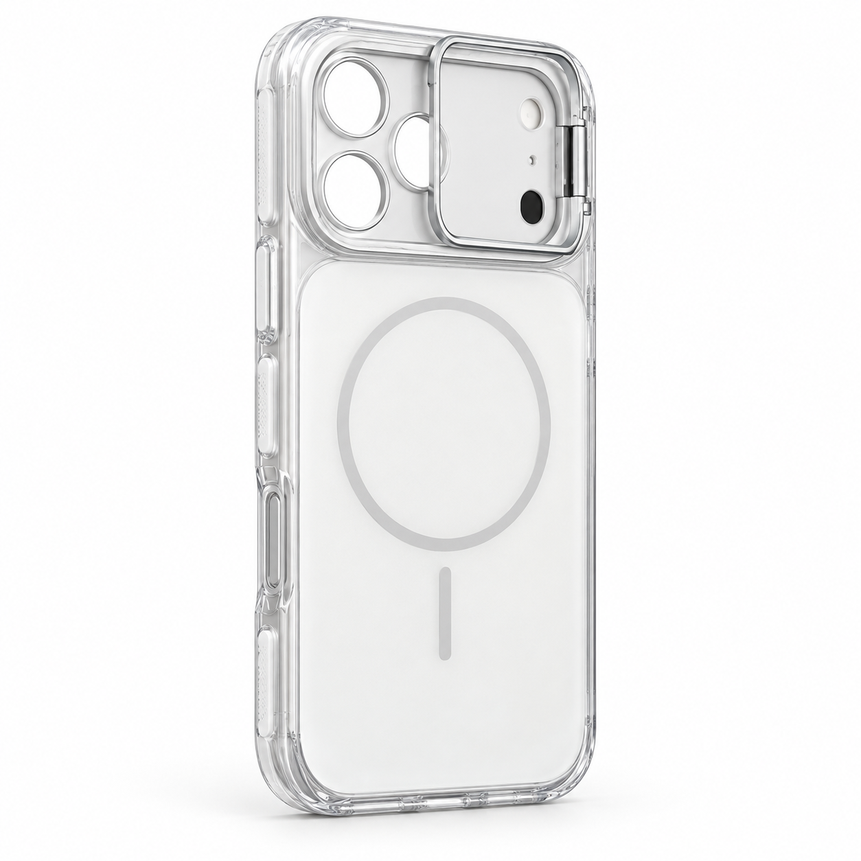 Чехол New Case с подставкой для iPhone 17 Pro Max / 18 Pro Max Белый