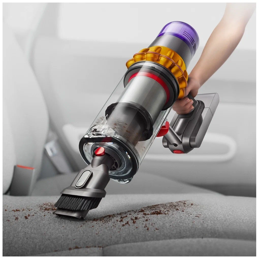 Пылесос Dyson V15 Detect Absolute, серебристый (447033-01) Пылесос Dyson V15 Detect Absolute, серебристый (447033-01)