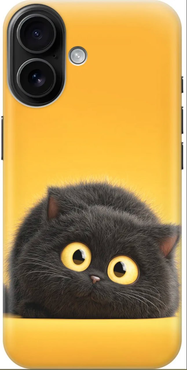 Чехол на iPhone 17 (PROCats) Желтый Чехол на iPhone 17 (PROCats) Желтый