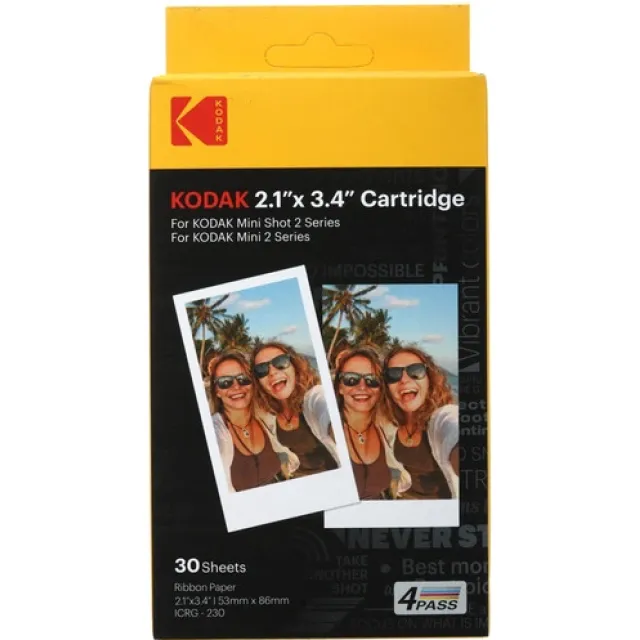 Kodak 2.1 x 3.4 Cartidge 30 sheets