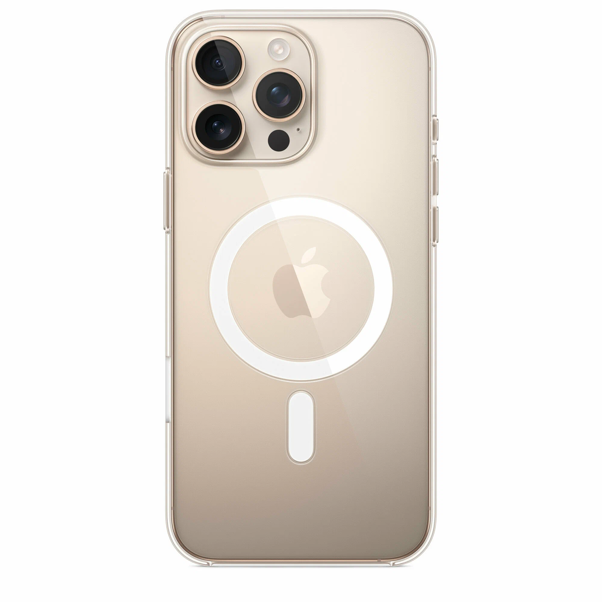 Чехол iPhone 16 Pro Max Clear Case with MagSafe (Прозрачный) Чехол iPhone 16 Pro Max Clear Case with MagSafe (Прозрачный)