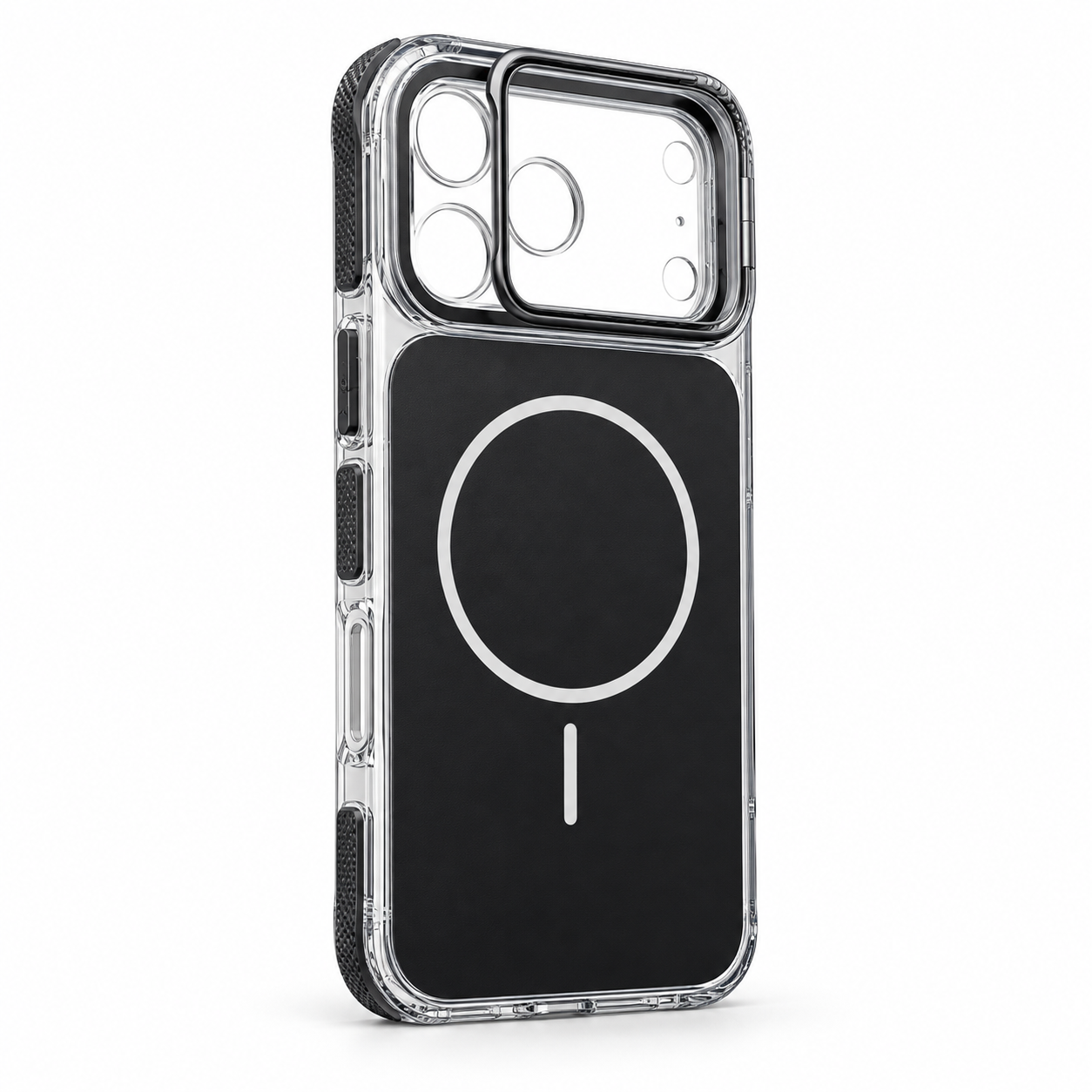 Чехол New Case с подставкой для iPhone 17 Pro / 18 Pro Черный