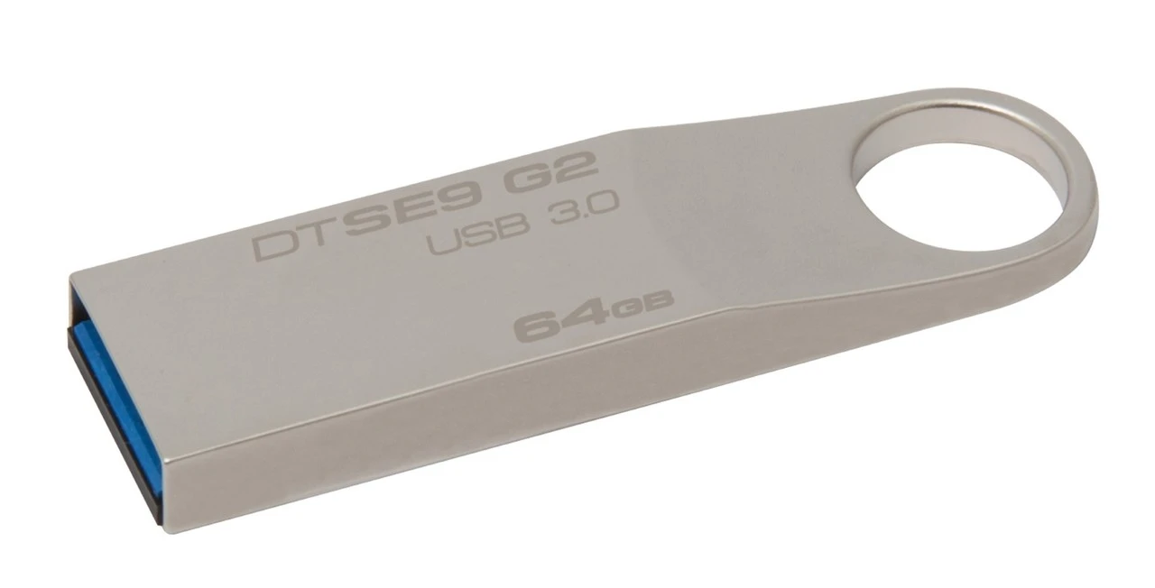 Флеш-накопитель Kingston DataTraveler SE9 G2 64 ГБ USB 3.0 Silver