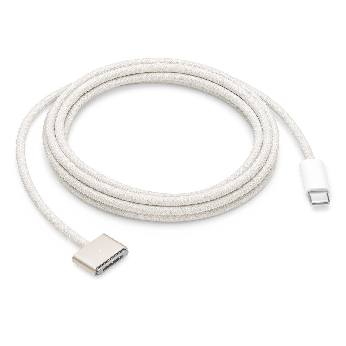 Кабель Apple USB-C to MagSafe 3, 2 м, Starlight (сияющая звезда), MW633AM/A