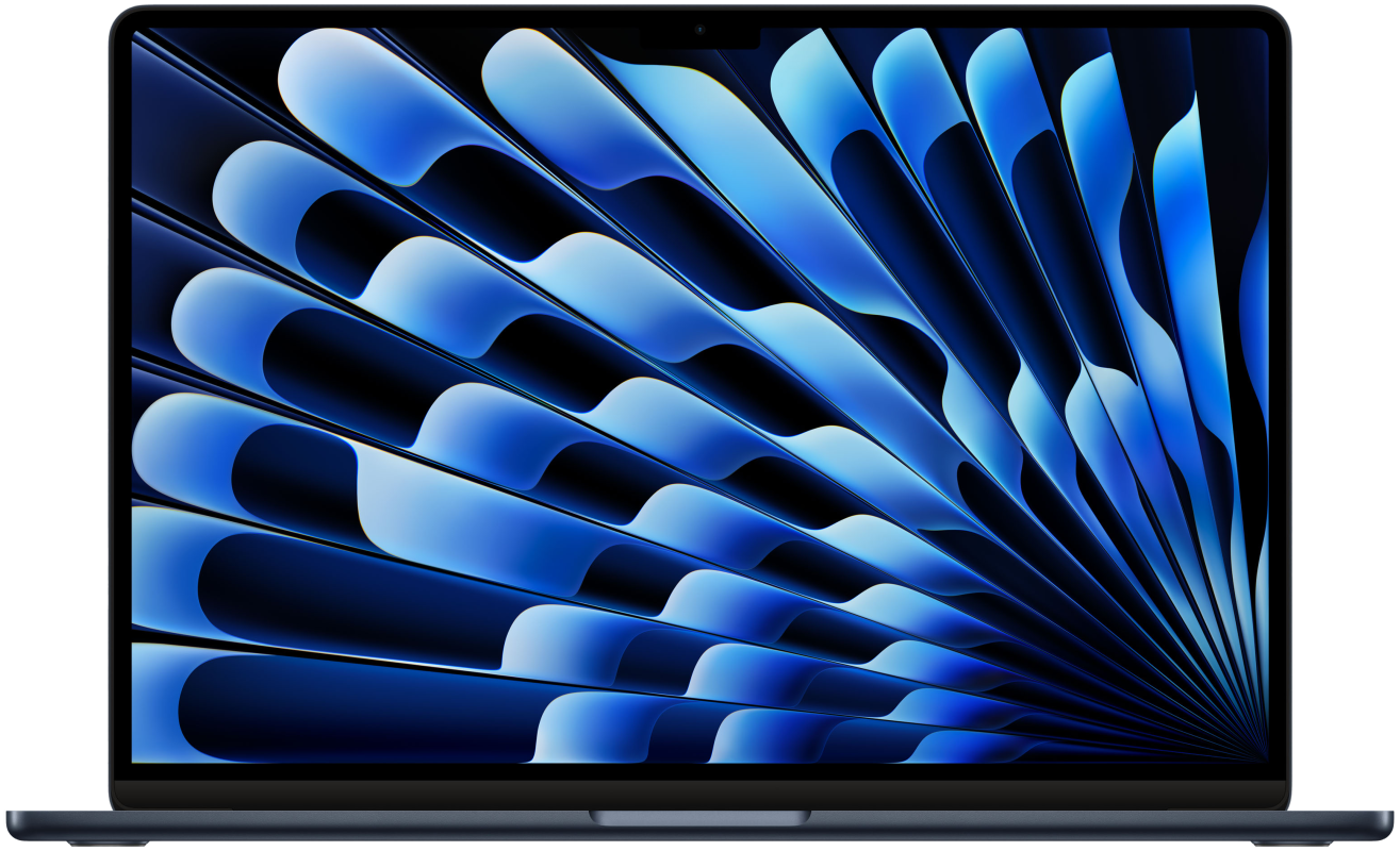 Apple MacBook Air 15" (M3 8C/10C), 8 ГБ, 256 ГБ, темная ночь Apple MacBook Air 15" (M3 8C/10C), 8 ГБ, 256 ГБ, темная ночь
