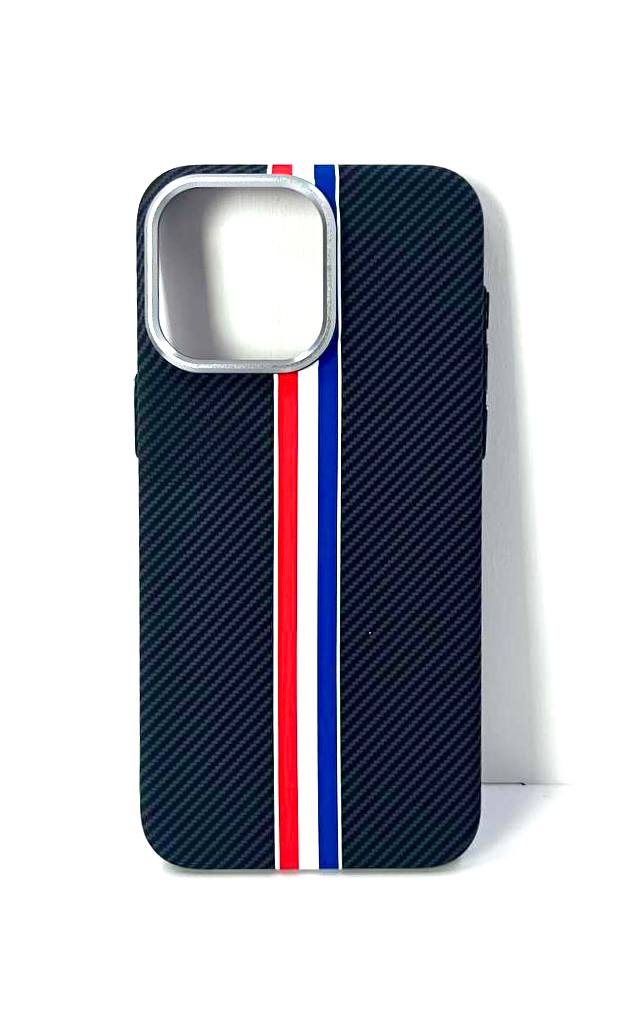 Чехол iPhone 15 Mosbros Magsafe Полосы чёрный Чехол iPhone 15 Mosbros Magsafe Полосы чёрный