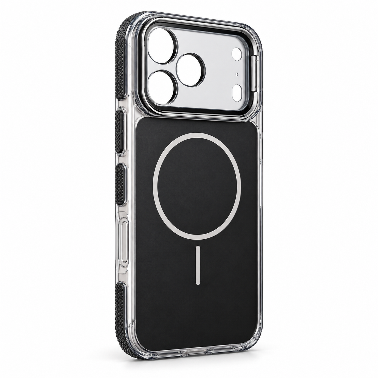 Чехол New Case с подставкой для iPhone 17 Pro Max / 18 Pro Max Черный